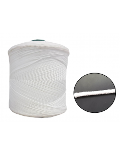 CORDÓN ELASTICO PARA MASCARILLA 3MM. BLANCO