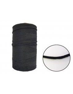 CORDÓN  ELASTICO PARA MASCARILLA 3MM  NEGRO