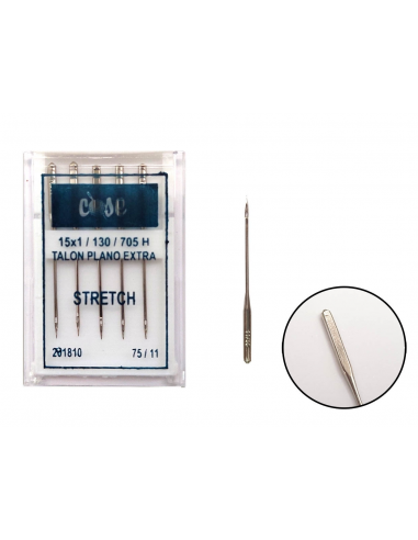 PAQUETE DE 5 AGUJAS TALÓN PLANO PARA...