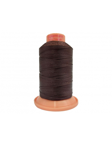 BOBINA FIO MARROM ESCURO TERA 30 300 MTS  C/0696