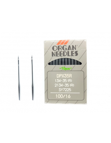 AGUJA DE MÁQUINA DE COSER 134-35R 100/16