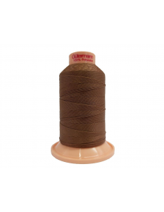 BOBINA FIO MARROM TERA 40 400 MTS. C/0772