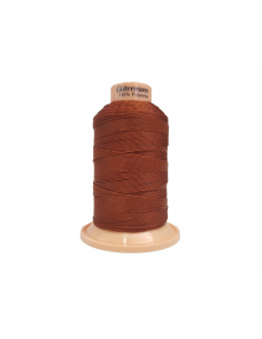 BOBINA FIO MARROM CAOBA TERA 40 400 MTS. C/0934