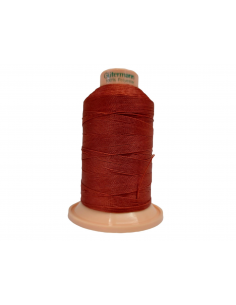 BOBINA FIO MARROM CAOBA TERA 40 400 MTS. C/5148