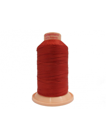 BOBINA HILO ROJO CAOBA TERA 40 400 MTS. C/0837