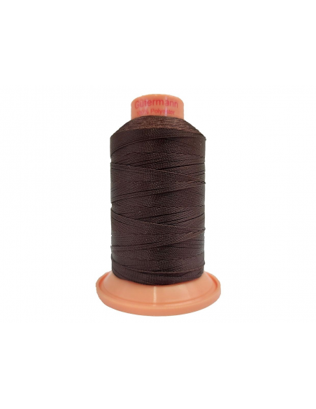 BOBINA HILO MARRÓN OSCURO TERA 40 400 MTS. C/0696