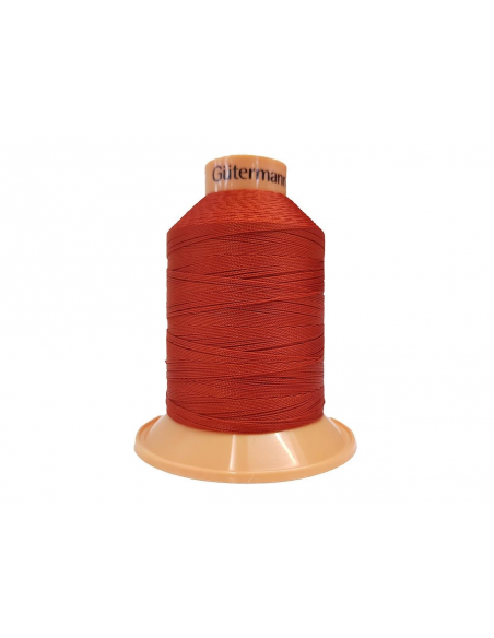 BOBINA HILO ROJO CAOBA TERA 40 1200 MTS. C/0837