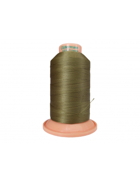 BOBINA HILO VERDE KAKI TERA 80 800 MTS. C/0432