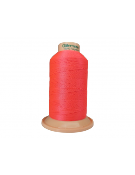 BOBINA HILO ROJO FLUOR TERA 80 800 MTS. C/3722
