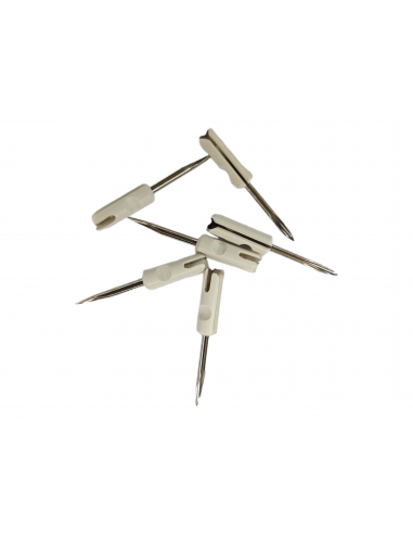 AGUJA DE ETIQUETAR NEVETES FINOS CABEZA PLASTICO