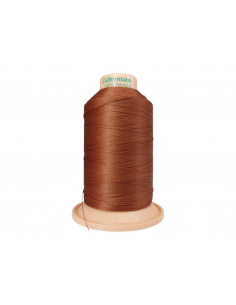BOBINA FIO MARROM CAOBA TERA 60 600 MTS. C/0649