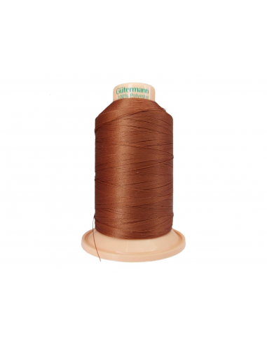 BOBINA FIO MARROM CAOBA TERA 60 600 MTS. C/0649