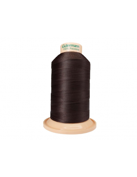 BOBINA HILO MARRÓN OSCURO TERA 60 600 MTS. C/5662