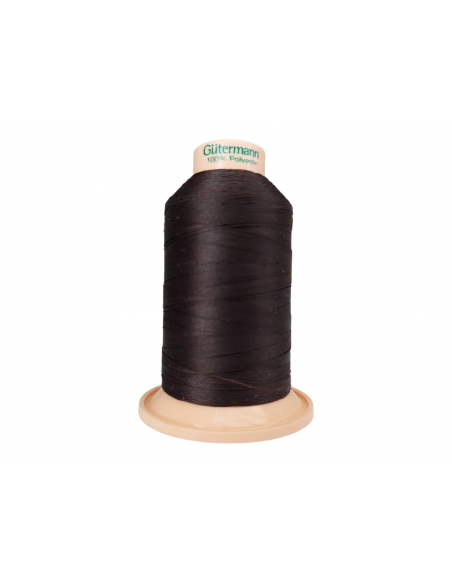 BOBINA HILO MARRÓN OSCURO TERA 60 600 MTS. C/0696