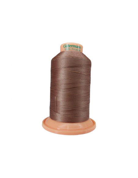 BOBINA HILO MARRÓN TERA 60 600 MTS. C/0216