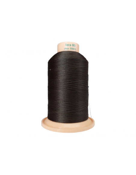 BOBINA HILO MARRÓN TERA 60 600 MTS. C/0780