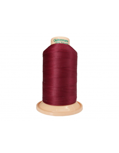 BOBINA HILO ROJO BURDEOS TERA 60 600 MTS. C/0368