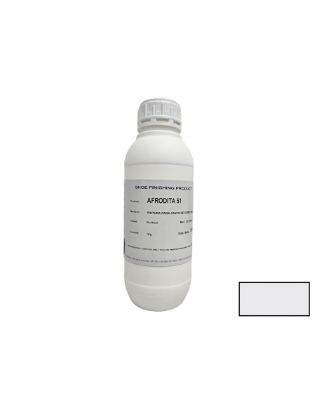 AFRODITA TINTA PARA CANTOS CON BRILLO C/ 051 BLANCO