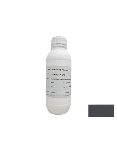 AFRODITA TINTA PARA CANTOS CON BRILLO C/ 673 GRIS