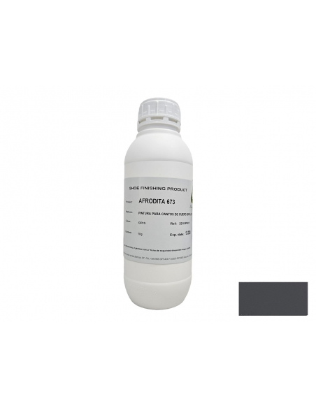 AFRODITA TINTA PARA CANTOS CON BRILLO C/ 673 GRIS