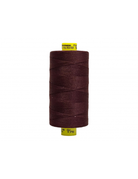 BOBINA HILO MARRÓN OSCURO MARA 30 300 MTS. C/0175