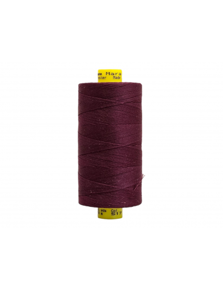 BOBINA HILO MORADO OSCURO MARA 30 300 MTS. C/0517