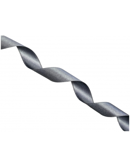 CINTA DE RASO DE COLOR GRIS TITANIO 009