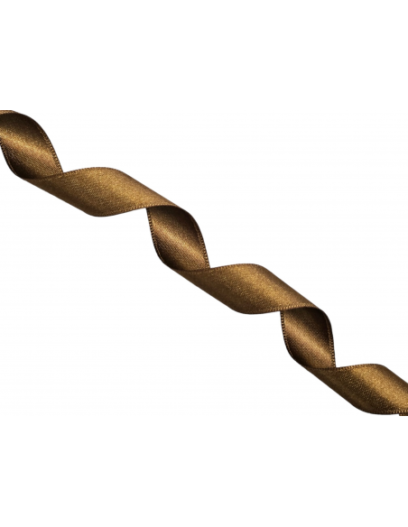 CINTA DE RASO DE COLOR MARRÓN 637