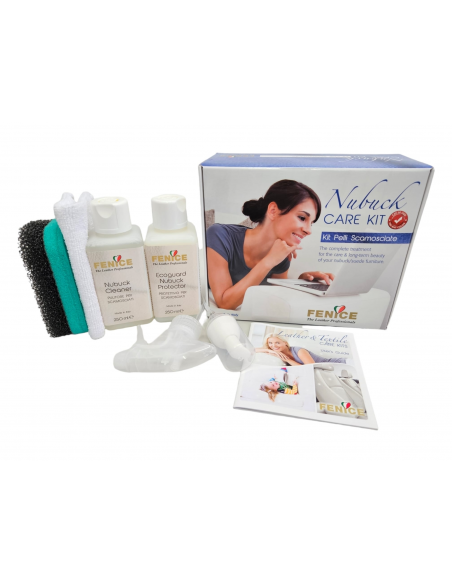 KIT MAXI LIMPIEZA Y PROTECCIÓN PARA ANTE Y NUBUCK