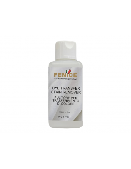 BOTE (250ML) DYE TRANSFER STAIN REMOVER LIMPIADOR DE TEÑIDOS PARA CUERO