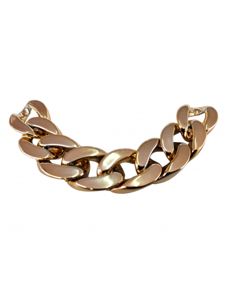 ESLABON CADENA ACRILICA ORO ROSA 561611.028/0100