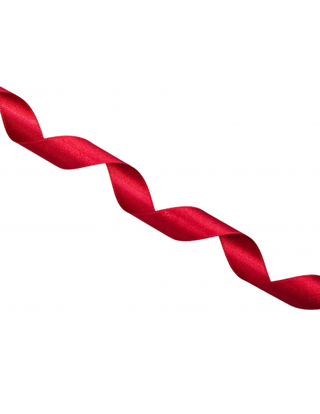 CINTA DE RASO DE COLOR ROJO 046