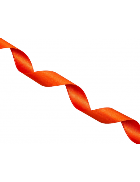 CINTA DE RASO DE COLOR NARANJA 077