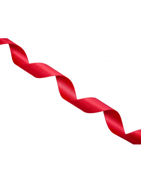 CINTA DE RASO DE COLOR ROJO 237