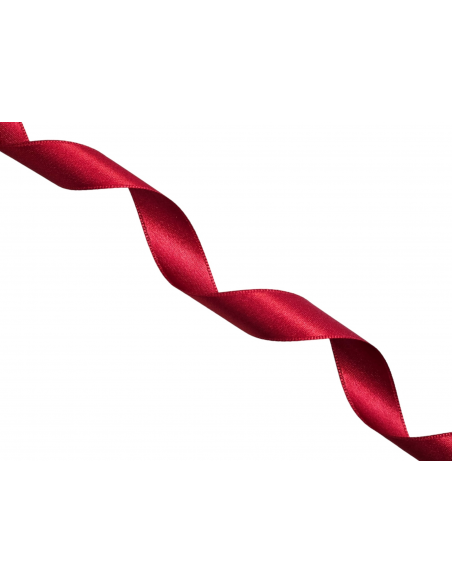 CINTA DE RASO DE COLOR ROJO 551