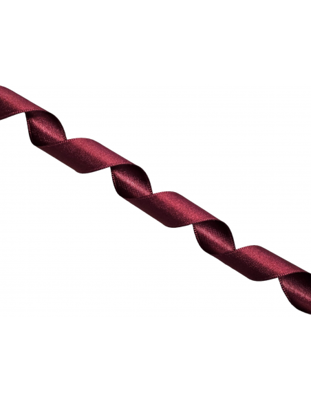 CINTA DE RASO DE COLOR BURDEOS  048