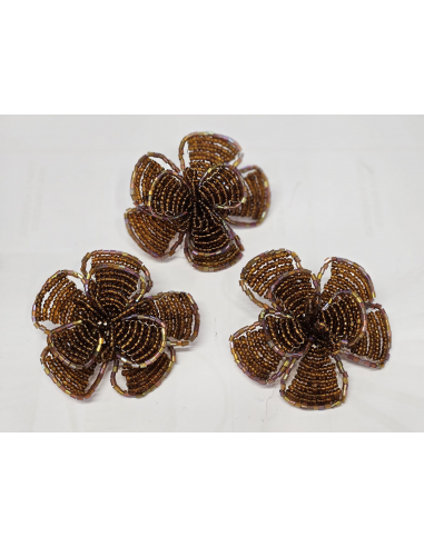 FLOR DE ROCALLA MARRÓN CON IMPERDIBLE 508.025