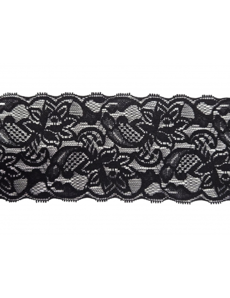MTS. PASAMANERÍA PUNTILLA ELÁSTICA NYLON NEGRO 054158.000.0002