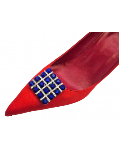 PAR DE ADORNOS CUADRADOS CON CLIP C-298 C/...