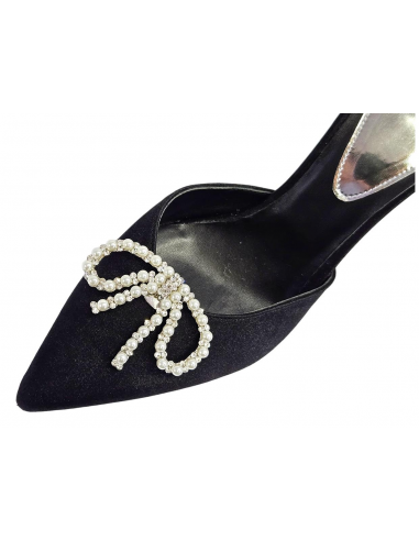 PAR DE ADORNOS LAZO CON CLIP C-261 C/ NIQUEL...