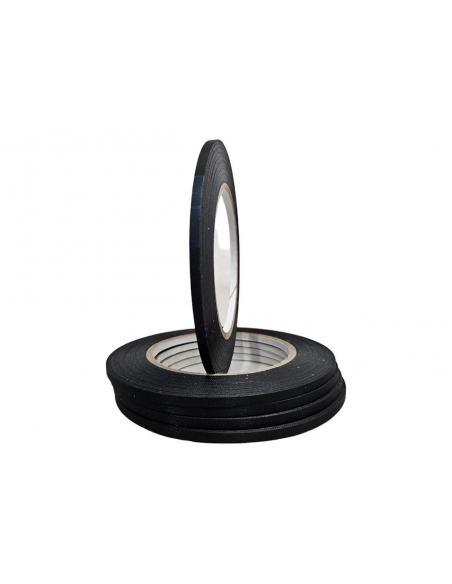 ROLLO CINTA ADHESIVA NYLON 660 45MTS 4MM. NEGRA
