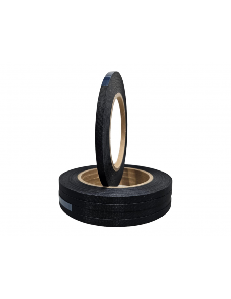 ROLLO CINTA ADHESIVA NYLON 660 45MTS 6MM. NEGRA