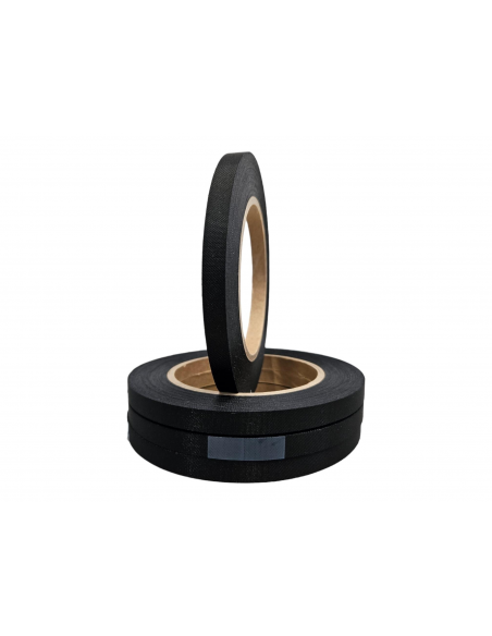 ROLLO CINTA ADHESIVA NYLON 660 45MTS 9MM. NEGRA