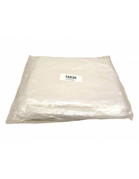 PAQUETE DE 500 BOLSAS 15X20CMS G100