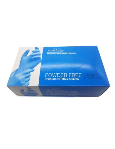 CAJA GUANTES NITRILO 100 UNIDADES TALLA XL