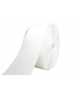 ROLLO DE 25 MTS CINTA DE CIERRE (TIPO VELCRO) BLANCO PARTE PELO