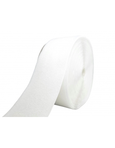 ROLLO DE 25 MTS CINTA DE CIERRE (TIPO VELCRO) BLANCO PARTE PELO