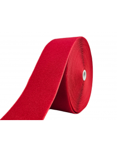 ROLLO DE 25 MTS CINTA DE CIERRE (TIPO VELCRO) ROJA 041 PARTE PELO