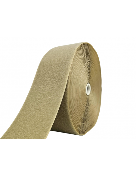 ROLLO DE 25 MTS CINTA DE CIERRE (TIPO VELCRO) VERDE 098 PARTE PELO