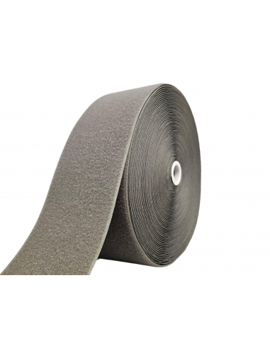 ROLLO DE 25 MTS CINTA DE CIERRE (TIPO VELCRO) GRIS 101 PARTE PELO